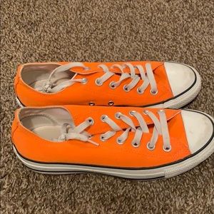 Orange converse